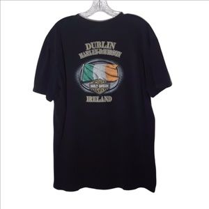 VTG Harley-Davidson DUBLIN IRELAND Black T-Shirt